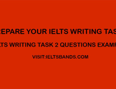 IELTS WRITING TASK 2 QUESTIONS EXAMPLE 3